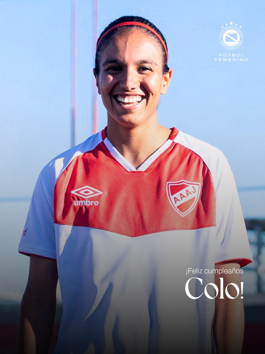 FutbolFemAAAJ's tweet photo. #AAAJ ¡Feliz cumple, Colo! 🫶🏻🇨🇴

Desde #ElSemilleroDelMundo 🌎 le deseamos un muy feliz cumpleaños a nuestra jugadora Isabel Aguirre.❤️🥳

#VamosBichas 🐞 https://t.co/7C0hR9aFve
