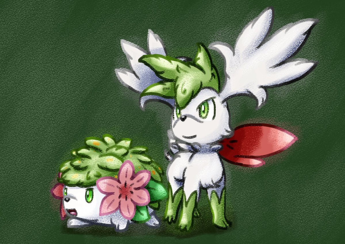 chalk-like shaymin(s)

#shaymin #pokemonart #pokemonfanart