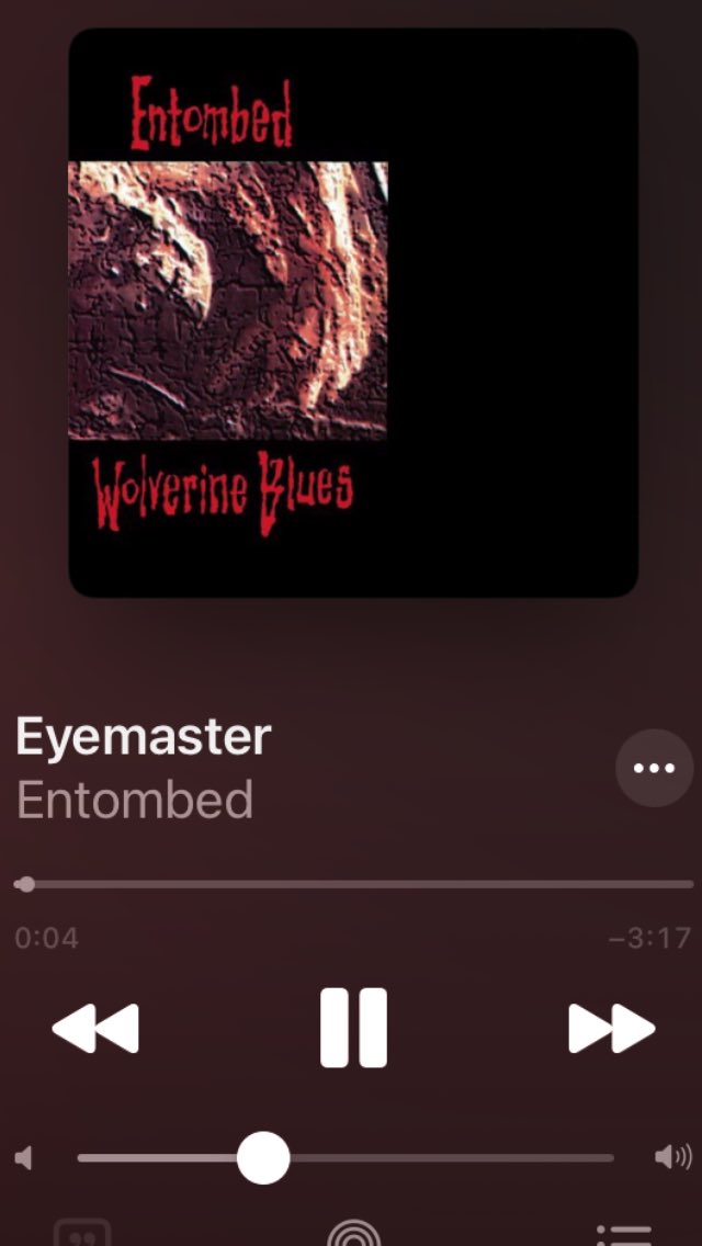 vombvombvomb's tweet image. Entombed - Eyemaster youtu.be/-qUkEydJSGw?si… @YouTubeより

さて、まだ火曜日です。働いてたら長いですね😓あと3日、我慢です✋
今宵はこちら、この辺りは完全に後追いです。何の知識も思い入れもないので、じっくりと聴きましょう🤘
では、お休みなさい💤🌙
#Entombed