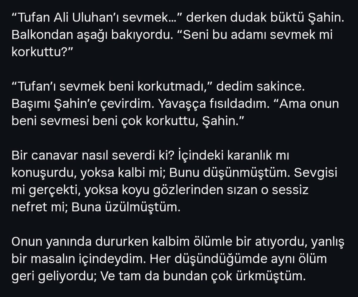 BirNergisTufani's tweet photo. Yeni alıntı neee Allahım mükemmell
#birnergistufanı #bnt #wattpad #kitappad #darkromance #kitap https://t.co/h7PBDtyJYE