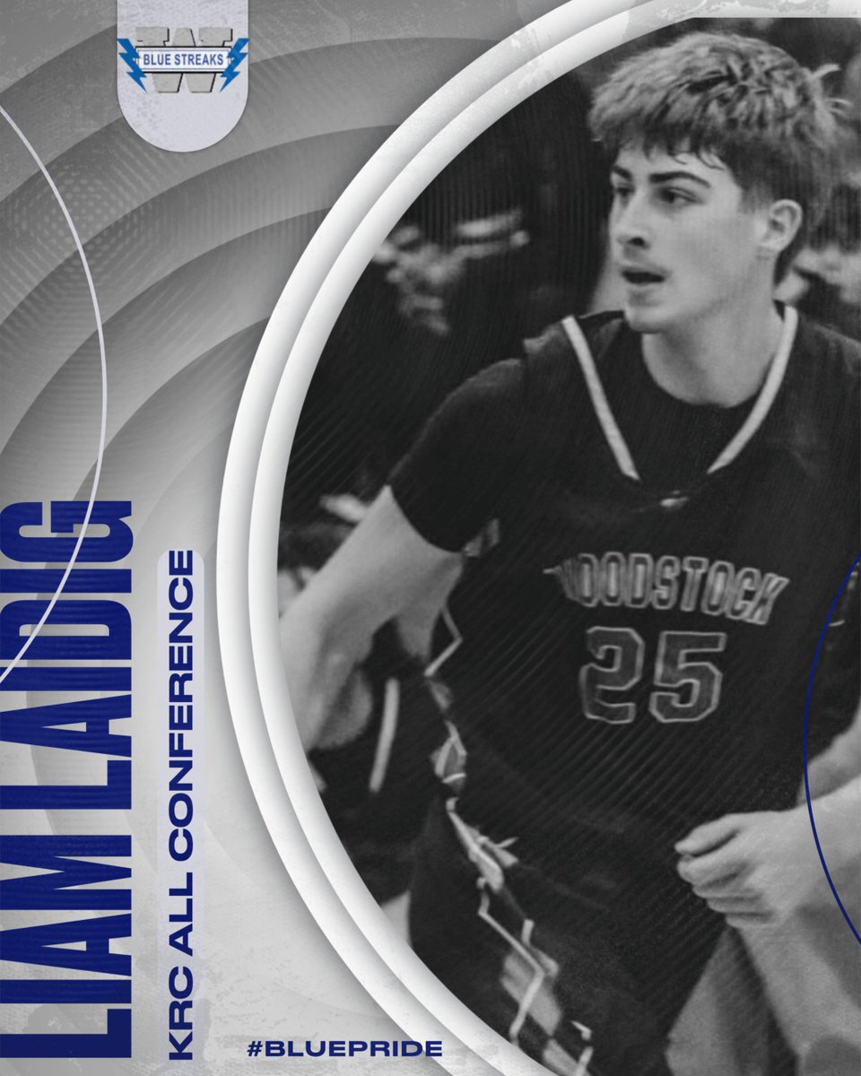BlueStreakHoops's tweet image. Kudos to Liam Laidig on a great sophomore season! His play earned him a spot on the KRC All-Conference Team. Yes sir! #bluepride