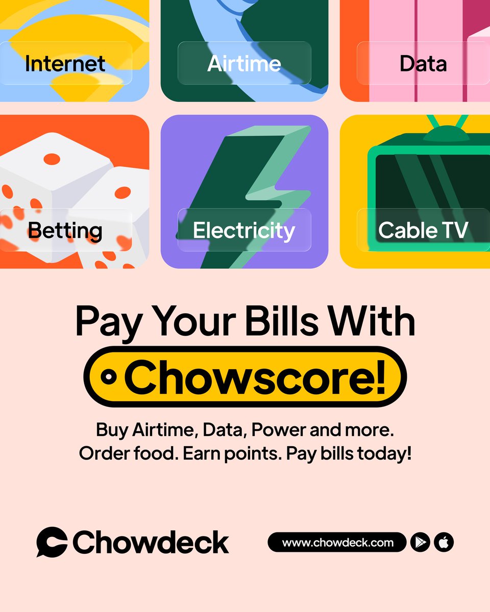Chowdeck tweet media