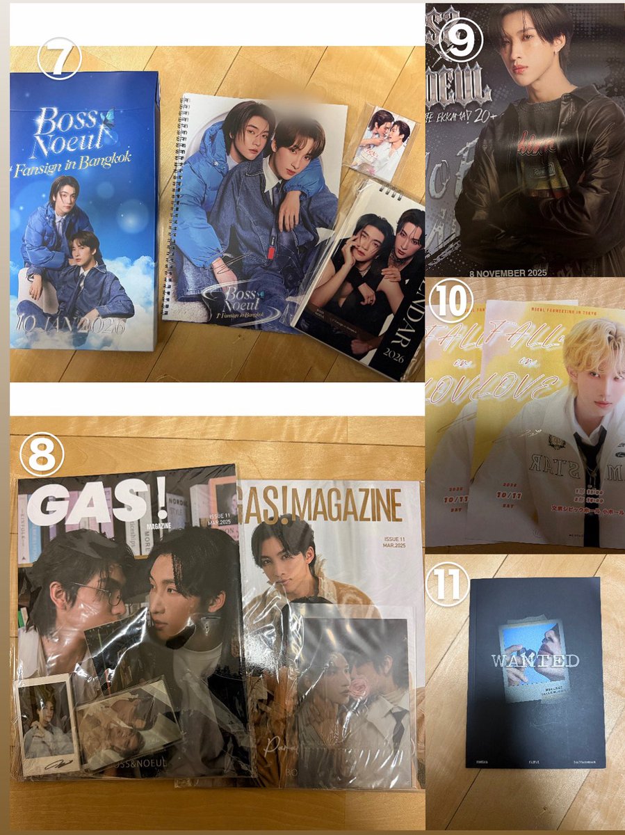 📮お譲り
こちらお譲りします⬇️

⑨1枚サインあり、1枚サインなし
⑩サインポスター２枚
⑪中にTOサイン

4月のファンコンにて手渡しも可能ですのでお気軽にお声がけください🙇🏻‍♀️🙇🏻‍♀️