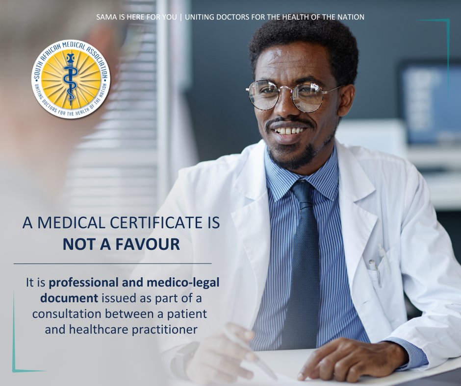 The South African Medical Association (SAMA) tweet media