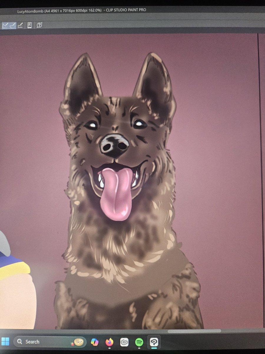 Finally making progress ♥️ Still wip, but complimentary Dogmeat to brighten your day #fallout #ghoulcy