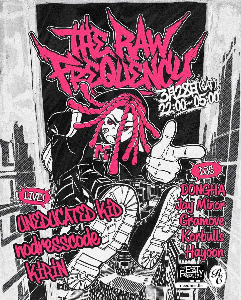 2026.3.28 (SAT)

Yng &amp; Rich RecordsのUNEDUCATED KIDが待望の来日！
中毒性のあるメロディラインと、トレンドを捉えたサウンドでシーンを席巻するUNEDUCATED KIDが、様々なセレブが密かに集うRobin Clubに登場。
音楽・食・アートが交差する隠れ家空間で特別な一夜をお楽しみください。