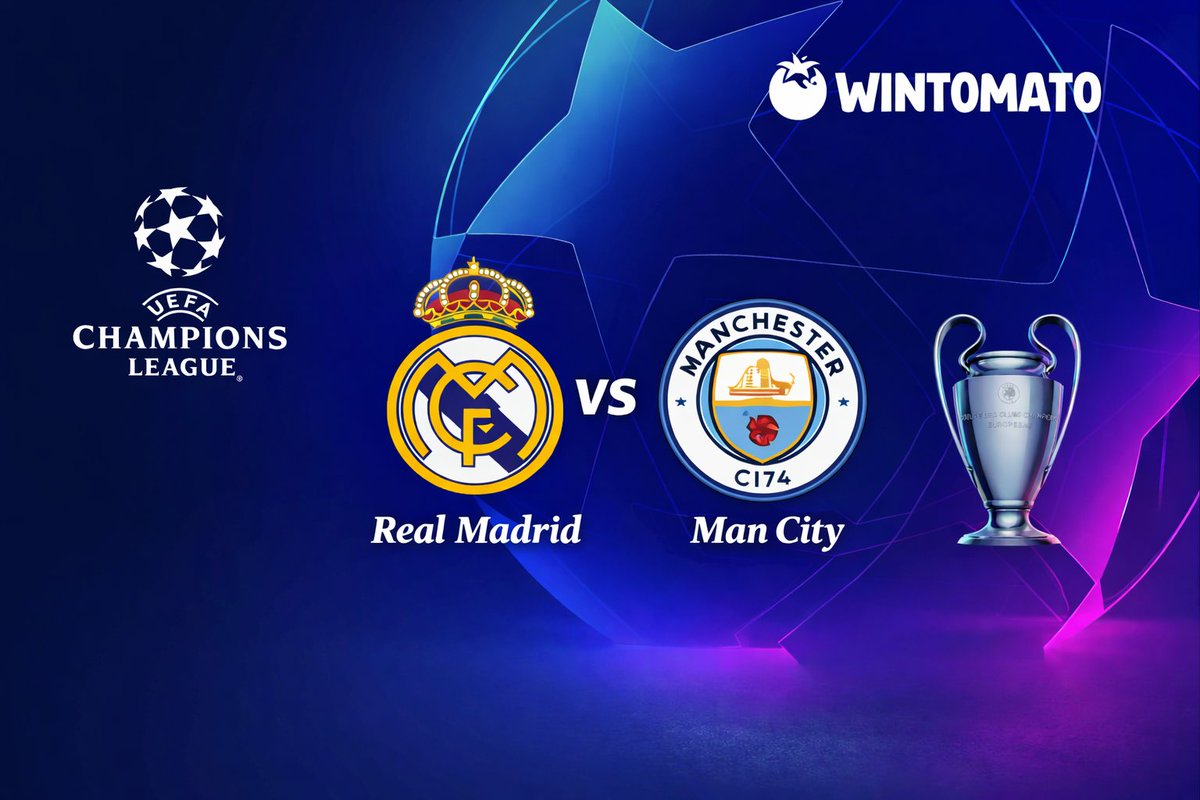 ⚽UEFA Champions League Giveaway!
Real Madrid vs Manchester City
🔁 RT + 👥 Tag a friend + 🏆 Share your winner prediction to enter!
💰 Prize: 20 USDT Free Bet split between 4 lucky winners 🎉
✅Don’t forget to follow our X channel
Good luck, everyone! 🍀
🗓️ End date: Mar. 12,