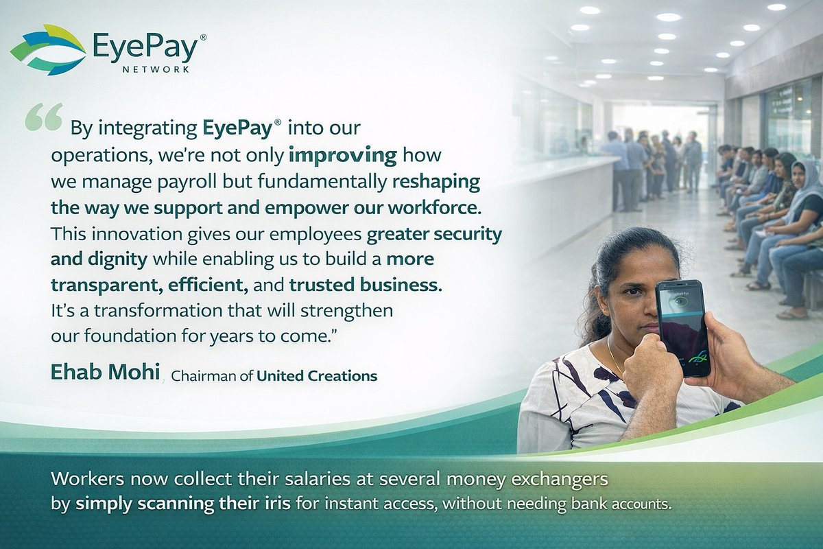 IrisGuard tweet media