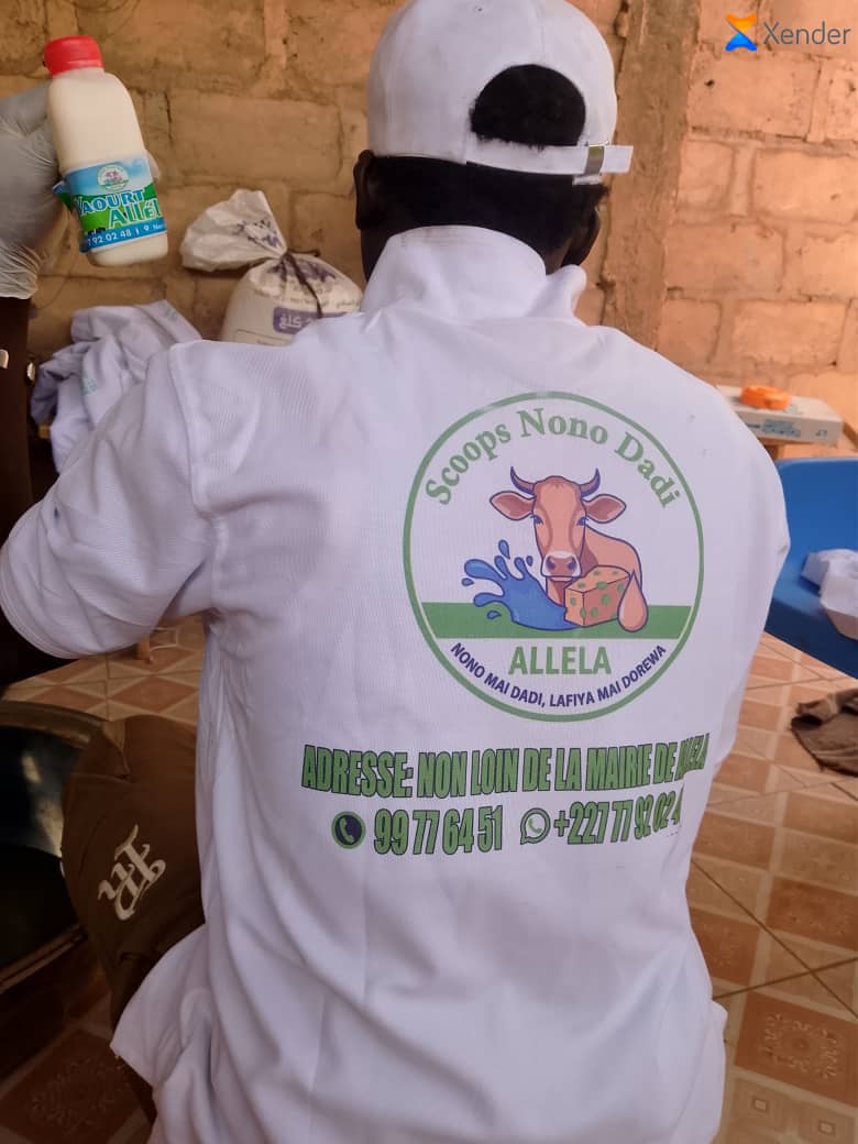 Cipmen's tweet photo. #news 
Du concret sur le terrain avec le projet #REEL_MAHITA à #Fabidji. La SCOOP Bonferey, bénéficiaire du fonds d’amorçage, lance ses activités.
Les SCOOPS Nono Rayuwa Bazaga et Nono Dadi Allela produisent déjà : lait pasteurisé, yaourt, fromage et wagassi.

@EnabelauNiger https://t.co/o1Z3mfLw6P