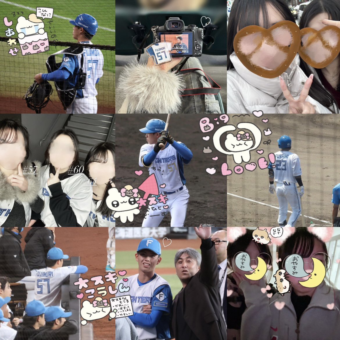 3h2ok's tweet photo. 開幕に向けてお友達ください＞ω＜✌🏻✩

#プロ野球ファンと繋がりたい #ファイターズファンと繋がりたい #lovefighters https://t.co/LoKzrfrP0H