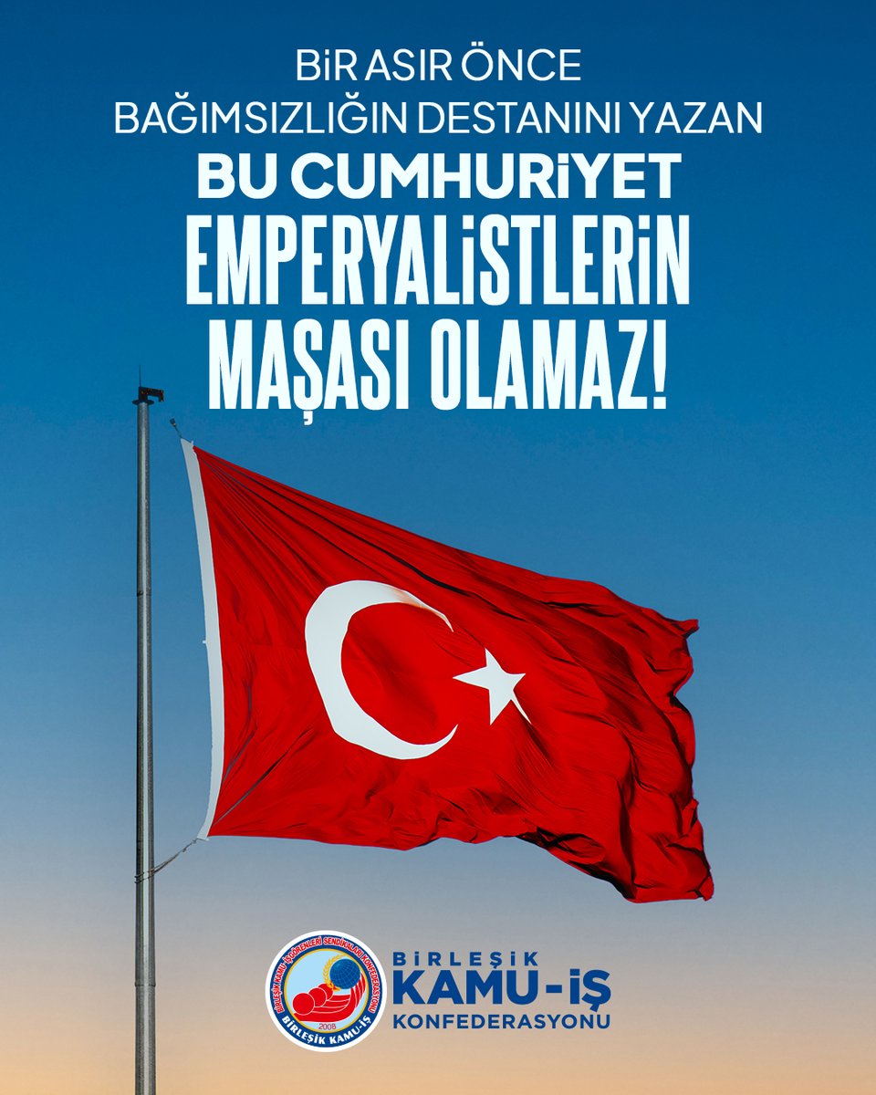 BİR ASIR ÖNCE BAĞIMSIZLIĞIN DESTANINI YAZAN BU CUMHURİYET EMPERYALİSTLERİN MAŞASI OLAMAZ!

Kapitalizm ve emperyalizm, 2. Dünya Savaşı’ndan bu yana en azgın ve amansız dönemini yaşamakta, tüm dünya yeni bir karanlık çağa sokulmaya çalışılmaktadır.

ABD ve İsrail’in kanlı