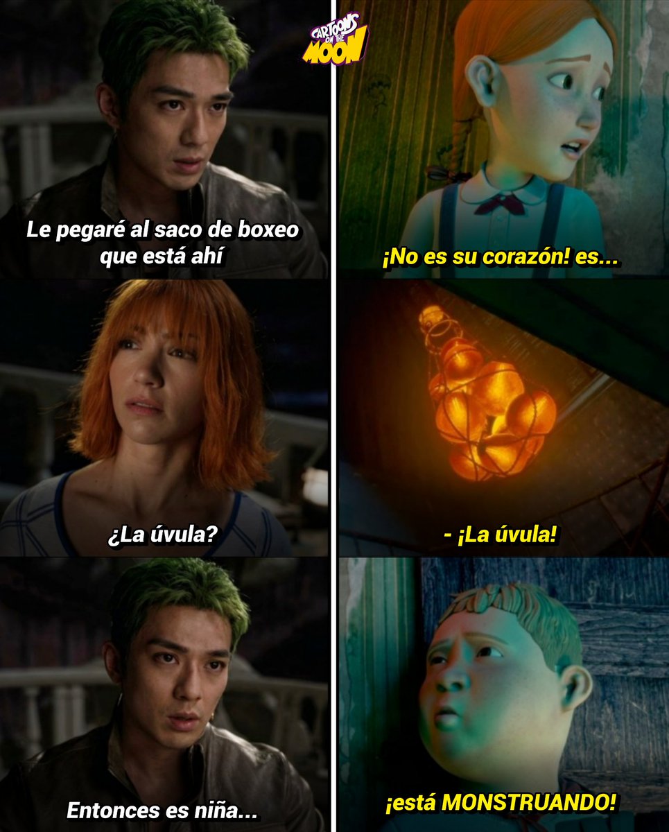 CartoonsOTMoon's tweet photo. One Piece hizo referencia a MONSTER HOUSE https://t.co/mOEQNZfBNL
