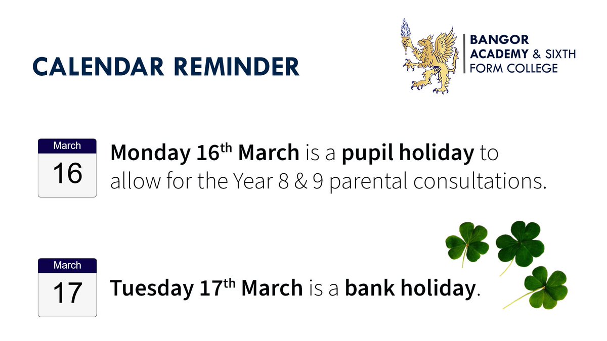 Bangor Academy tweet media