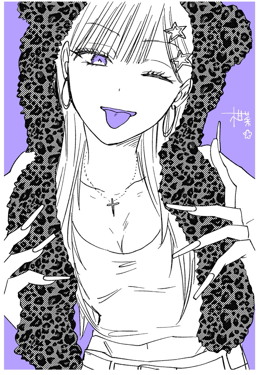 kan7q's tweet photo. 豹柄かわいい落書き https://t.co/dY9s5GVshl