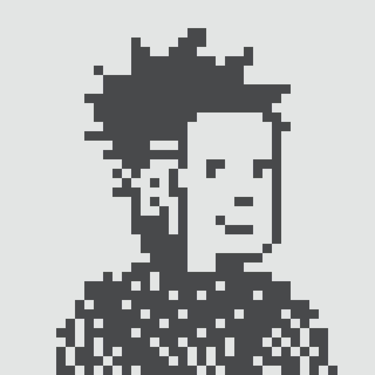 normiesART's tweet image. gm Normies!

Another legendary canvas by none other than @piv_piv, the artist known for deconstructing and recontextualizing @cryptopunks 

Special moment and 100% Legendary canvas. It's an honor to have a piece in the collection, created by PIV.

Normie #7409, forever and fully