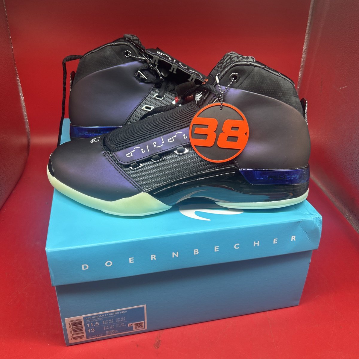 Size 11.5 - Air Jordan 17 Retro 2026 Low Doernbecher Ends 