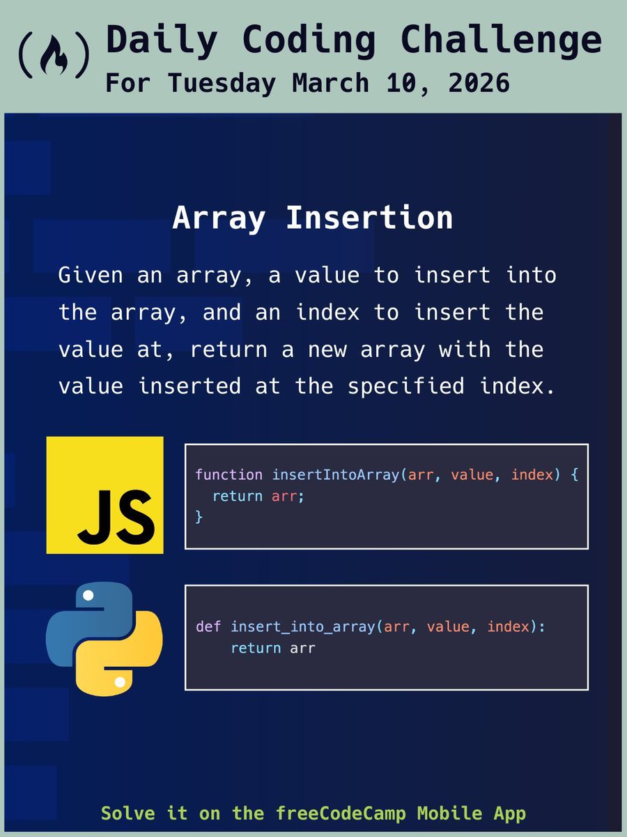 freeCodeCamp.org tweet media