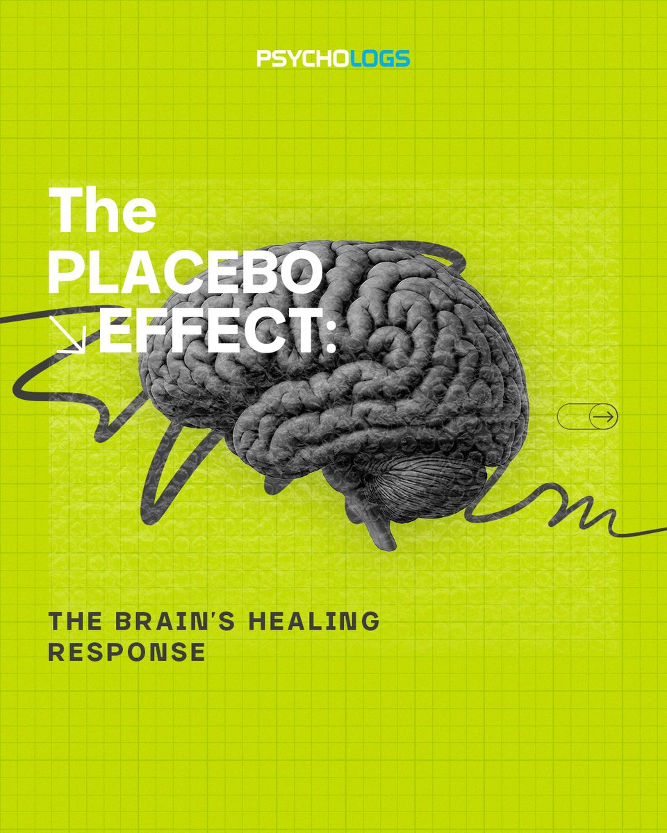 PsychologsIndia's tweet photo. The placebo effect is real and brain-based. Belief and expectation can change brain chemistry, activating natural painkillers, reward circuits, and altering how the brain processes pain. Cognition and biology are deeply connected.

#PlaceboEffect #BrainHealing #Neuroscience https://t.co/9UX0YX3aVP