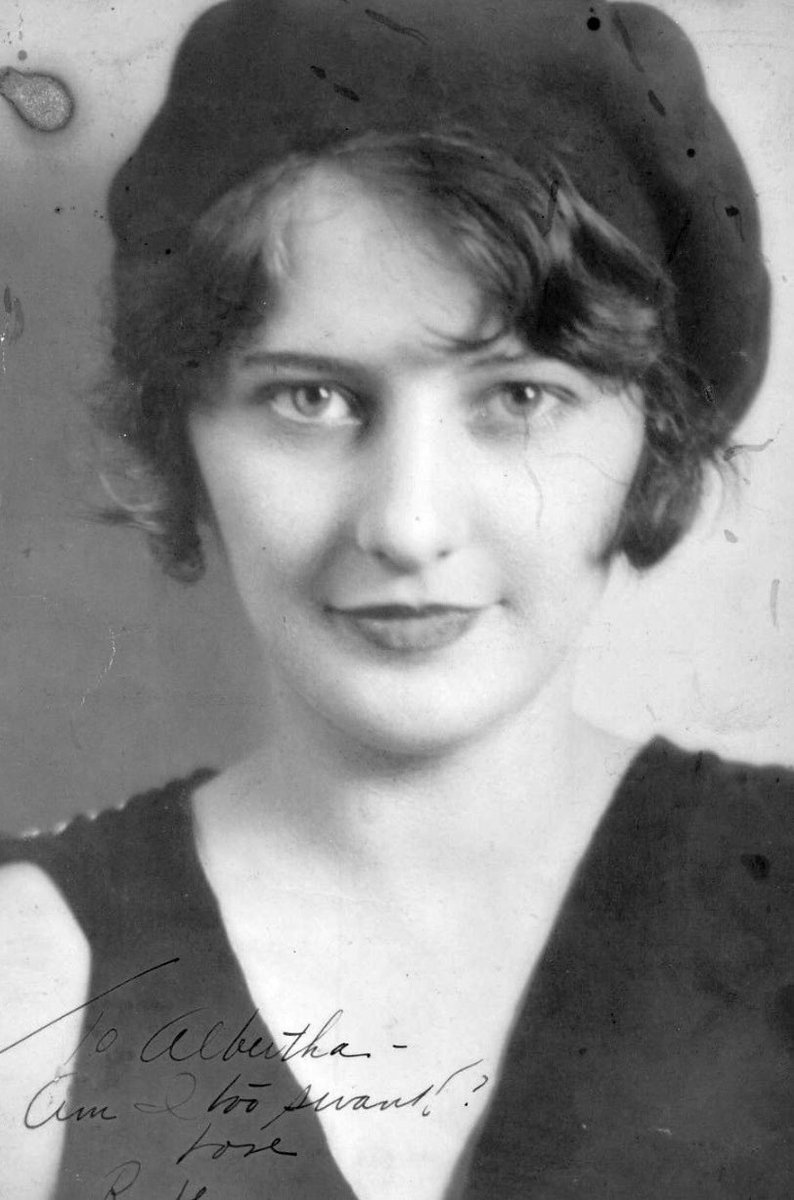 stanwyckarchive's tweet photo. Portraits of Barbara, c. mid 1920s. Though cut off, the second photo appears to be signed “Rubye.” https://t.co/hQYV86Dbbd