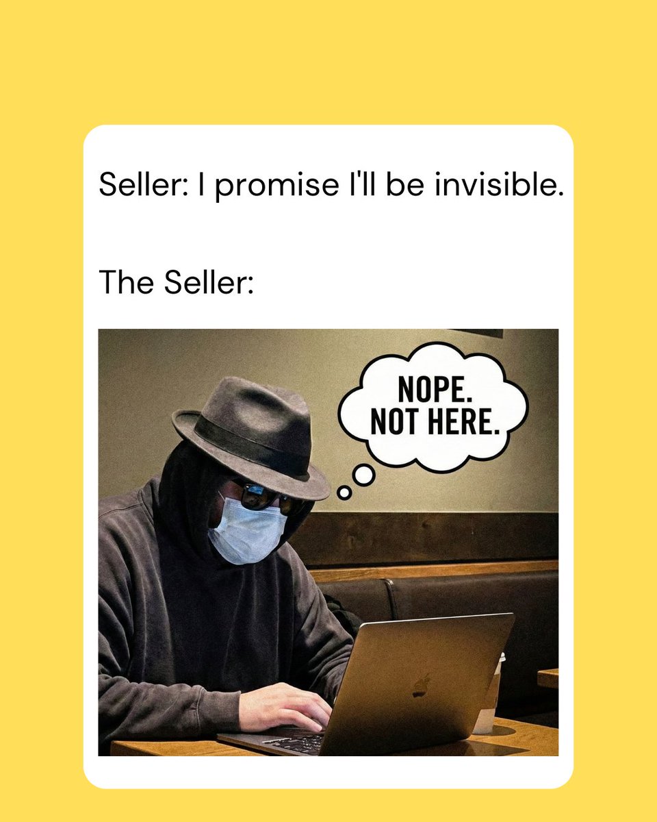 tomwillsell's tweet image. Clients be like: Incognito mode activated 🕵️‍♂️ 🦸‍♂️

#RealEstateHumor #RealEstateLife #IncognitoMode #ShowingTime #ClientsInDisguise #OpenHouseAdventures
