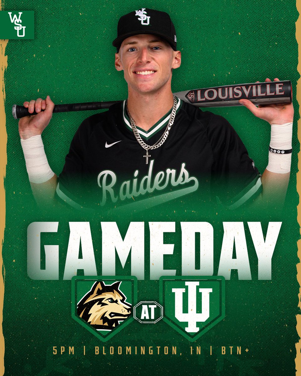 WSURaidergang's tweet image. Midweek battle in Bloomington

🆚 Indiana
⏰ 5 pm
📍 Bloomington, IN
📺 BTN+

#Raidergang | #BuildtheMonster