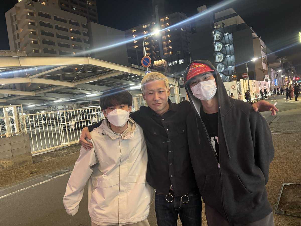 昨日のKOTORIにツアー中に寄って観てくれた京都の友達ZOO KEEPER！
今月岡山で彼らのツアーで一緒！！
ドラマはじまってますな