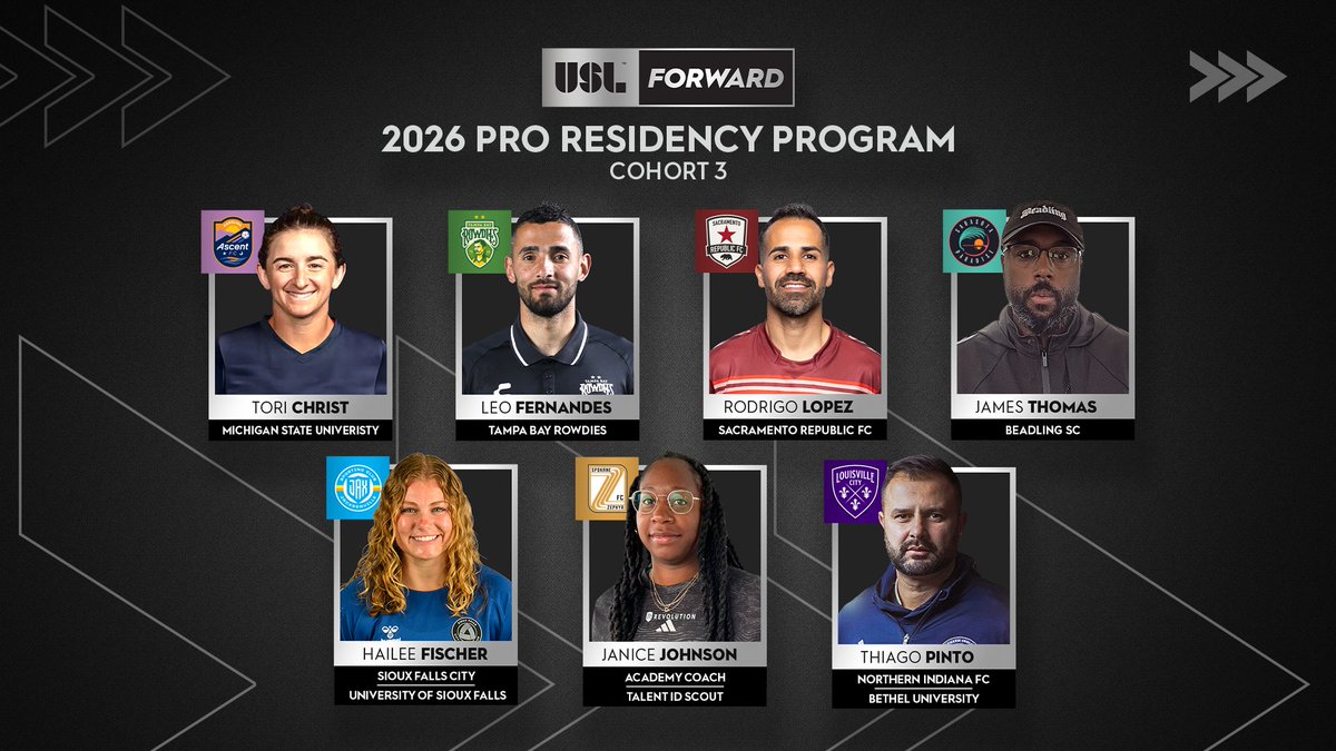Growing in year three 📈

We're happy to announce that seven coaches have been selected for the 2026 Pro Residency Program, our leaguewide initiative that creates access and opportunity for underserved coaches.

➡️ bit.ly/4s3OKDN