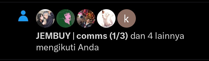 Kak mbuy? Thankies sudah menjadi moots akun yang nulis kalo mood aja ini 🫠🙏