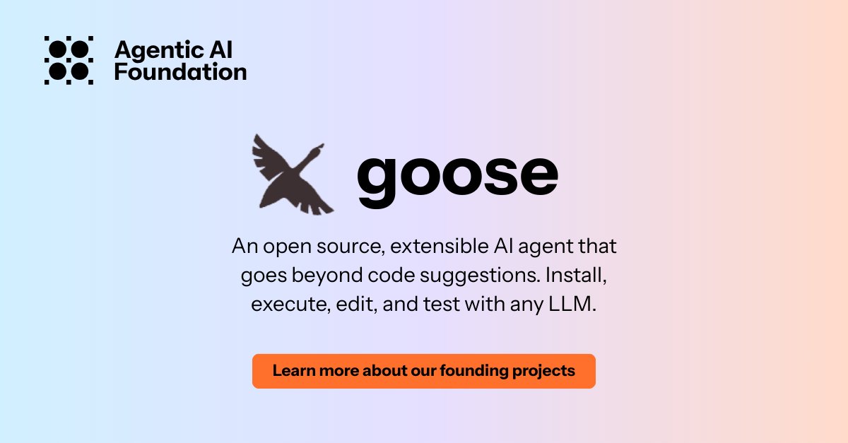 Agentic AI Foundation tweet media