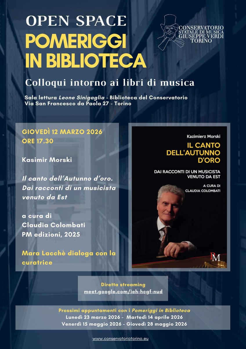 Conservatorio Torino tweet media