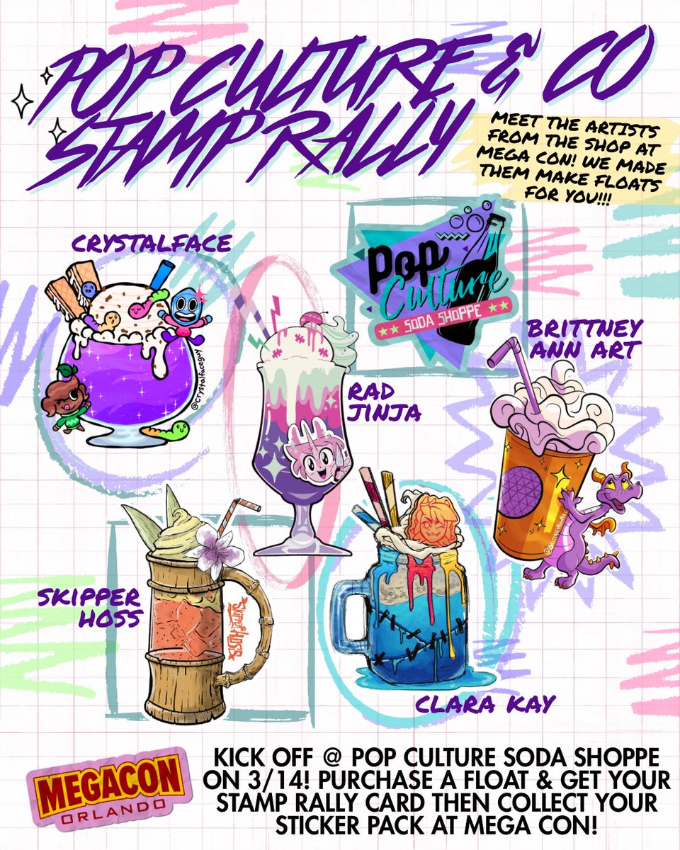 Pop Culture Soda Shoppe💜💗💙 tweet media