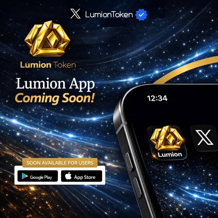 BlockchainxBaby's tweet photo. We’re not just launching  we’re elevating. The Lumion App is coming in a bigger way. Stay tuned for something massive. Official announcement drops soon. Contact us on X: @LumionToken
Or

 https://t.co/yHkH6cHeLo 🚀

#LumionToken #Web3 #CryptoRevolution #ComingSoon https://t.co/RoXiKCbwSp