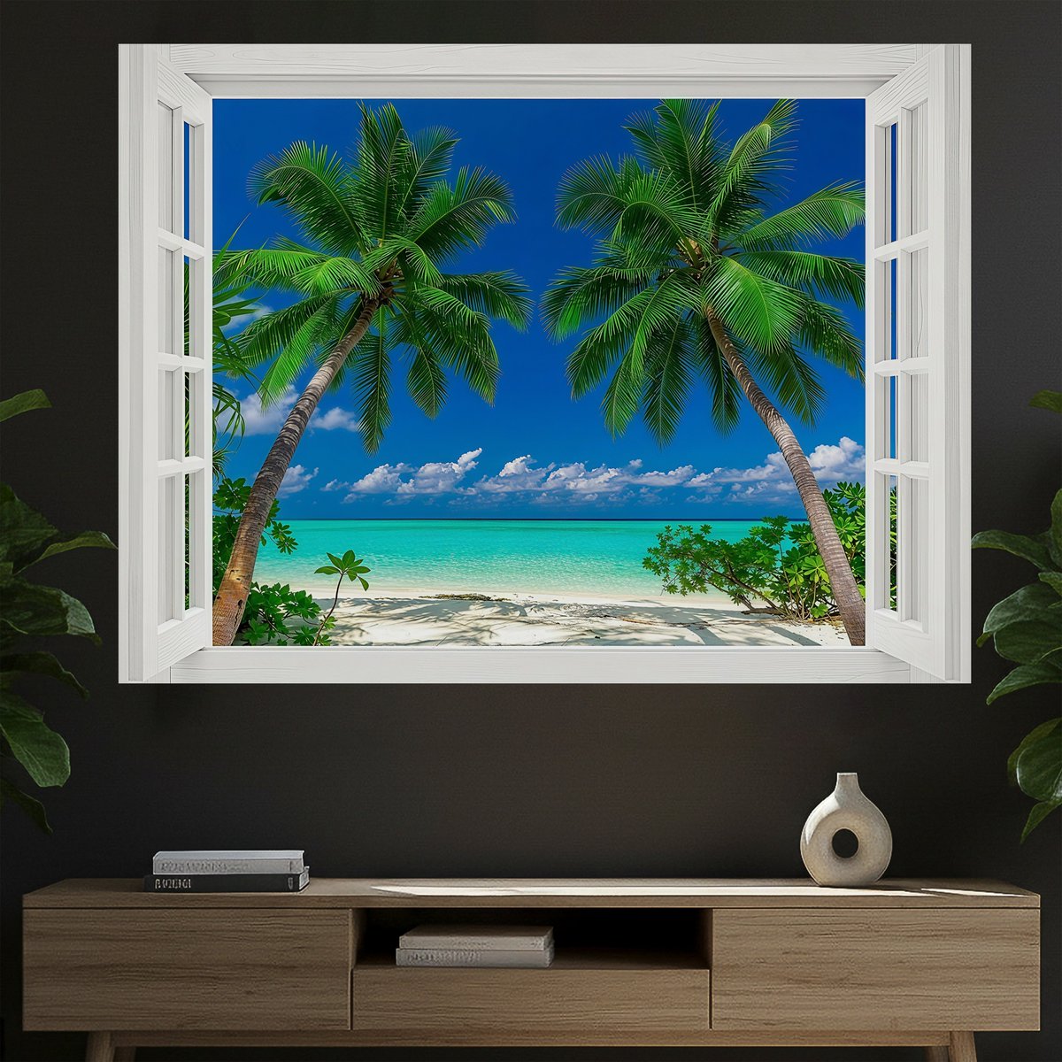 TDDG410428's tweet photo. Up close, the detail is breathtaking. 🥥🐚

Every wave and palm leaf is rendered in 14,400px ultra-high resolution. Perfect for any "windowless" room.

👇 Shop this view on Etsy: 
https://t.co/0kVIbnVmqG

#WindowArt #UHD #InteriorDesign #BeachVibes https://t.co/o5uqFBvG8u