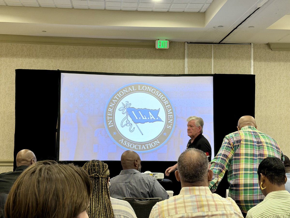 1740Ila's tweet photo. Tampa Convention comenzó recordándonos que el 2026 es el aniversario número 134 de la ⁦@ILAUnion⁩. https://t.co/vpGknF638L