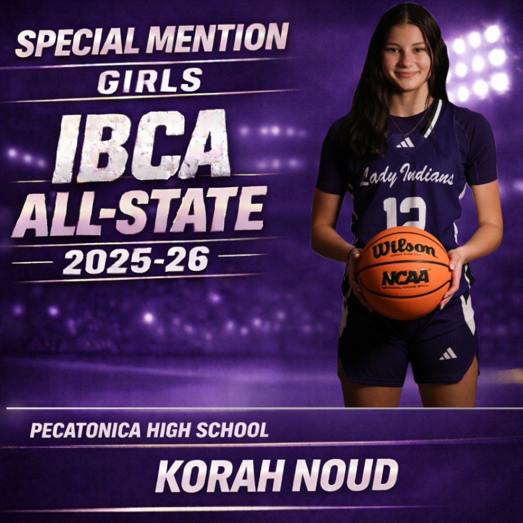 MidwestWildcats's tweet photo. Congratulations to Korah Noud (Class of 2028) on earning IBCA All-State Special Mention honors!
@Korahnoud12 had an outstanding season, leading her team in both scoring and assists with 497 points and 113 assists. She also contributed 115 rebounds and 72 steals, while excelling in the classroom with an impressive 4.3 GPA.
An amazing season both on and off the court—congratulations, Korah!