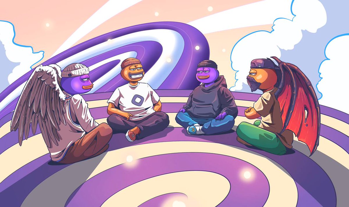 Purple Frens tweet media