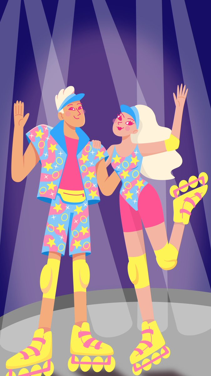 AmadineApp's tweet image. Life in plastic? More like life in color 💖✨
This playful illustration, created in Amadine, captures the sparkle, confidence, and unstoppable energy that made Barbie a legend.

#Amadine #BarbieDay #VectorIllustration #DesignFun #DigitalArt