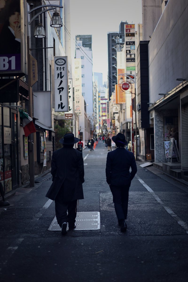 JoyntN's tweet image. FashionSnap in sinnzyuku
photo by..📷´-@patriotjoyfull 
 #撮影 #個撮 #Hatstyle #Zootsuit #Zootstyle  #新宿  #1940年style #40s