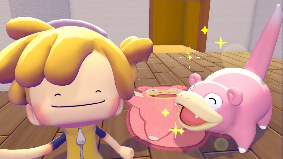 z～(Ao・ω・oA)ヤドンちゃんのラグを拾った #NintendoSwitch2 #ぽこ