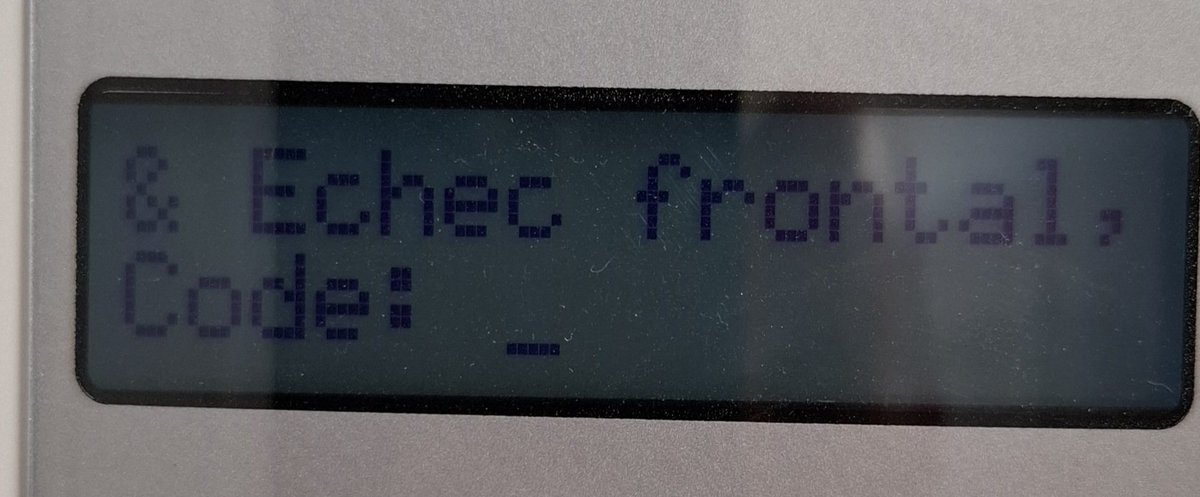 "Zut on s'est trompé"