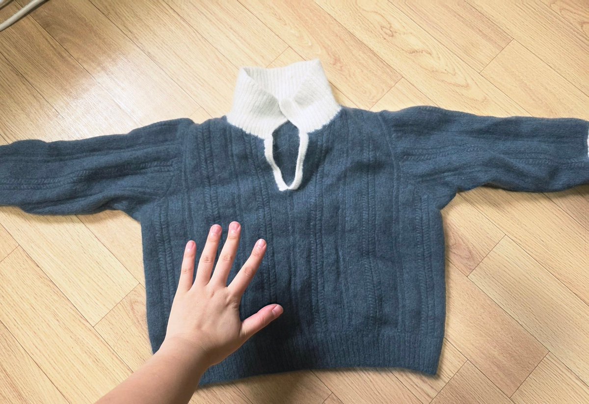 격조했습니다 근황입니다
분명 세탁기에 빨랫감 넣기 전 따로 빼두었던 미모사 스웨터가 어째선지 다 돌아간 세탁기 속에서 발견되어버리는 참사가...
정말 강아지갑옷이 되었어요 제 겨울 교복이었는데