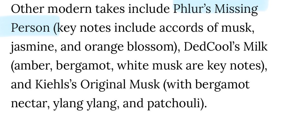 If you were around when Carolyn Bessette-Kennedy (&amp; her sister) &amp; JFK jr died you'll remember they were missing for almost a week before they were confirmed dead. 

Which makes <a href="/TandCmag/">TOWN&COUNTRY</a> suggesting Missing Person as a way to smell like Carolyn even sicker