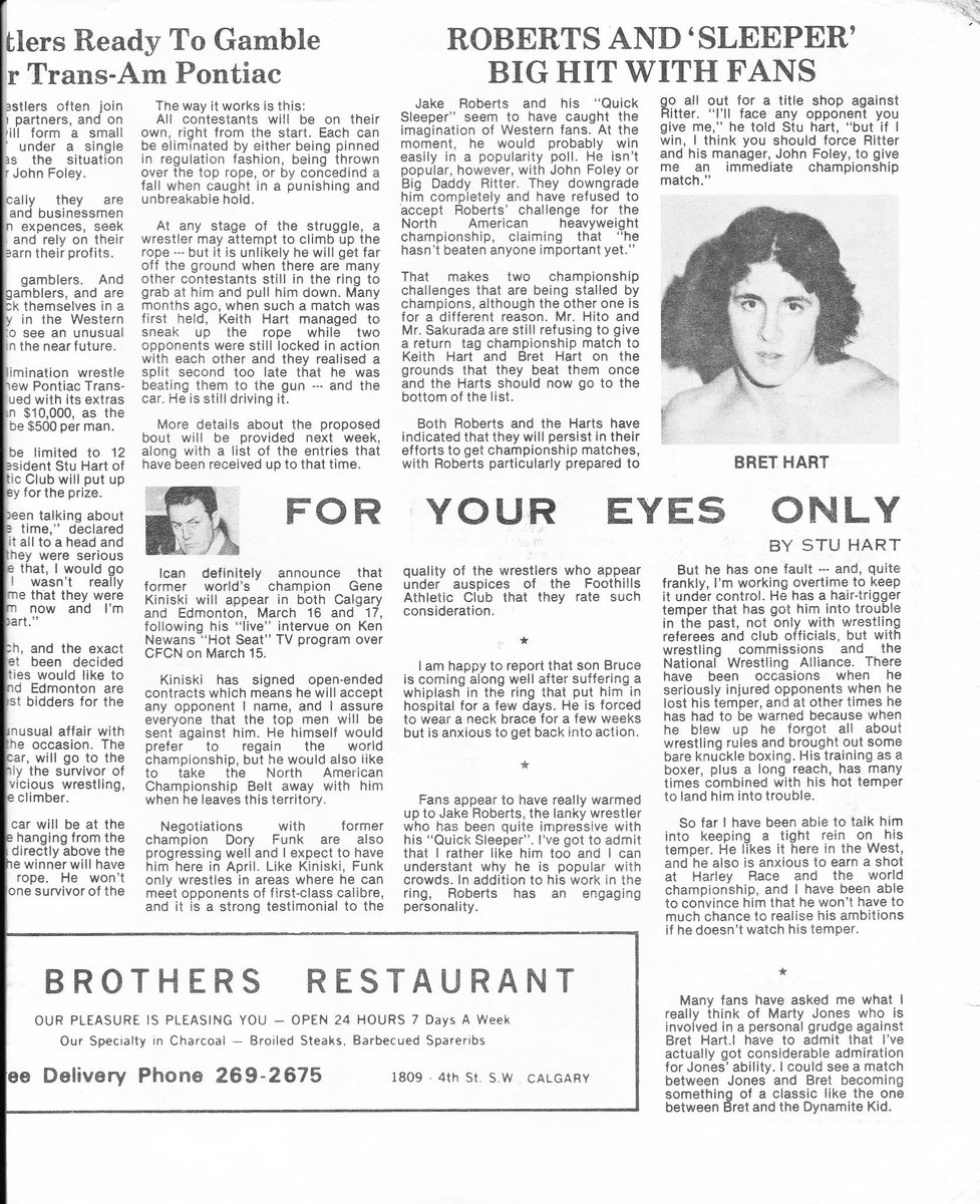 Jake “The Snake” Roberts tweet media