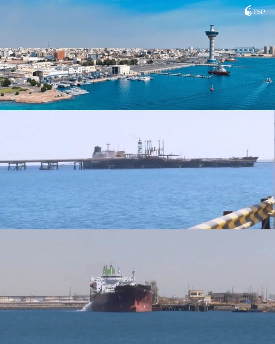 وصول ناقلة نفط عملاقة إلى ميناء ينبع عبر قناة السويس