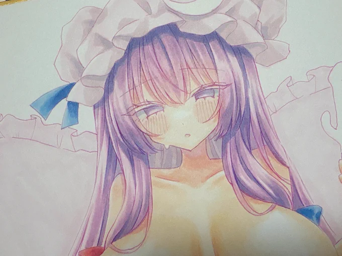 全然浮上してないですが今ぱちぇ描いてます……