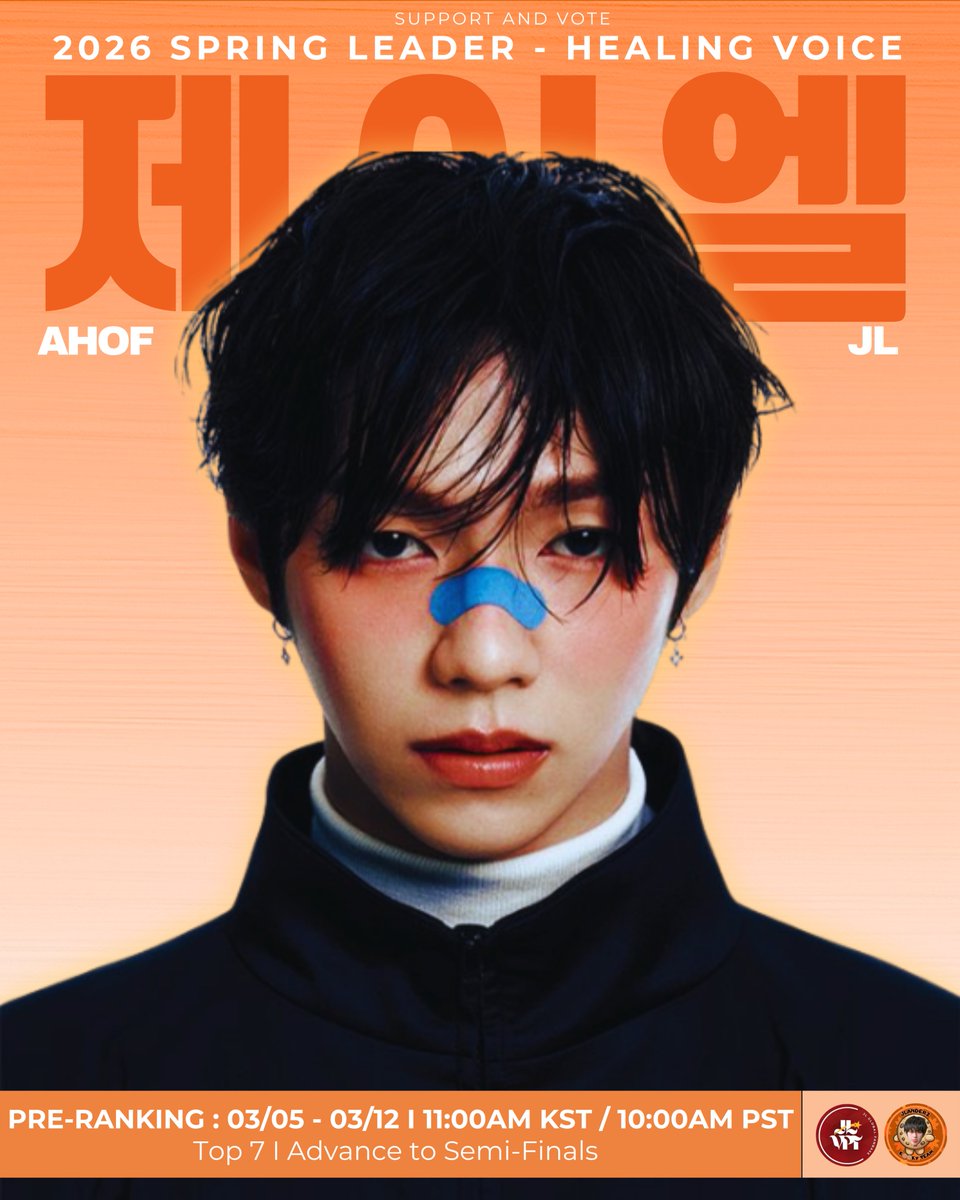 📢 [Pre-Ranking] 2026 Kooky Spring Leader Awards: Healing Voice

Byeolbitdan/Starflares and JL Stans - the pre-ranking is still on! 

This is our moment to unite and show the world that JL's voice feels like a gentle spring breeze. Let's make it happen together! 

📱App: Kooky
🗳️