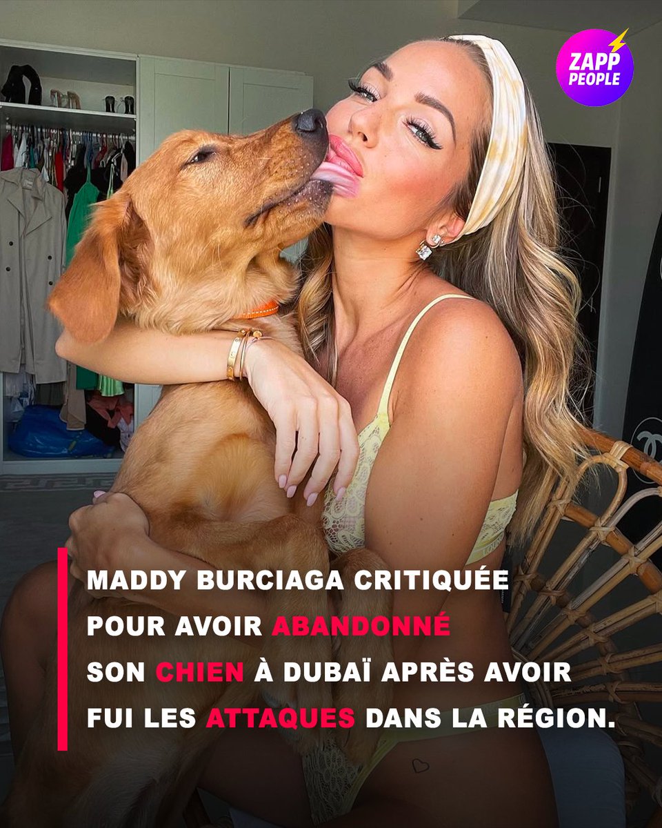 😳 Maddy Burciaga et Benjamin Samat ont pris la décision de quitter temporairement Dubaï et de rejoindre l'Île Maurice à cause des attaques sur la ville de Emirats Arabe Unis ces derniers jours 🇦🇪

🐶 Mais alors que dans les nombreuses images publiés les dans du couple se