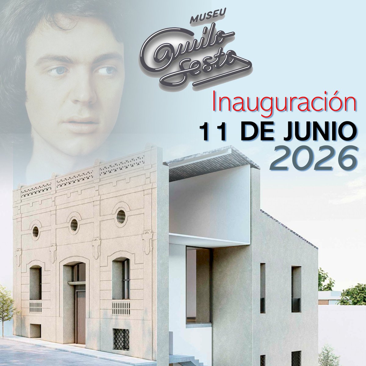 🏛️EL MUSEO CAMILO SESTO ABRIRÁ EL 11 DE JUNIO✨
Tres meses para la apertura de un singular espacio para poner en valor el legado del alcoyano más universal. El Ayuntamiento de Alcoy ha anunciado la fecha para la inauguración del Museo Camilo Sesto. Será el 11 de junio, con