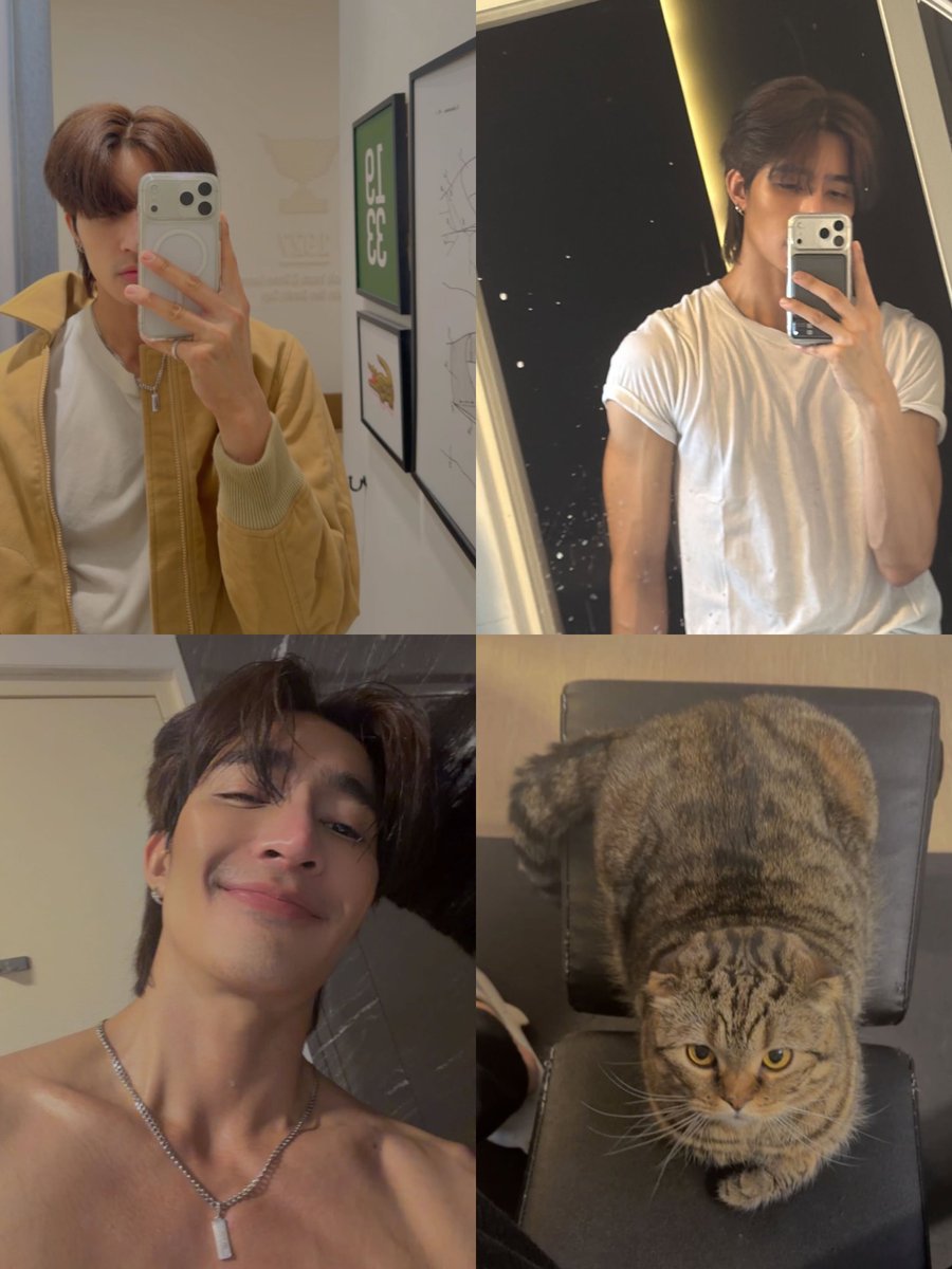 We got all of these in one day 🥹 user theearthe is back and we cheer 🤎

#EarthPirapat ; <a href="/Earth_Pirapat/">Earth Pirapat 🌏</a>