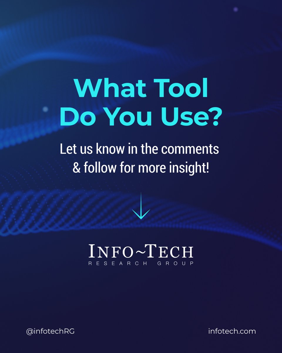 Info-Tech Research Group tweet media